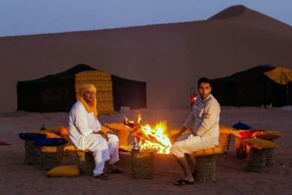 Camp Sahara Holidays Мхамид Екстериор снимка